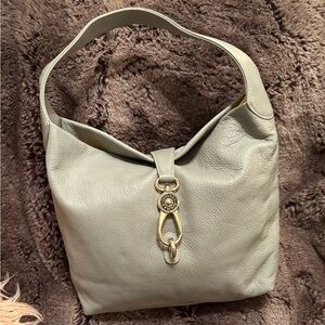 Dooney and Bourke Elegant elephant Gray Leather Women's Bag